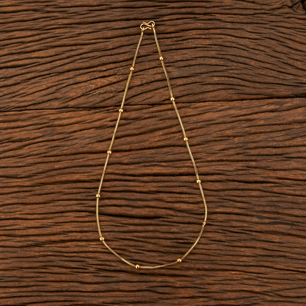 Dotted Gold Necklace