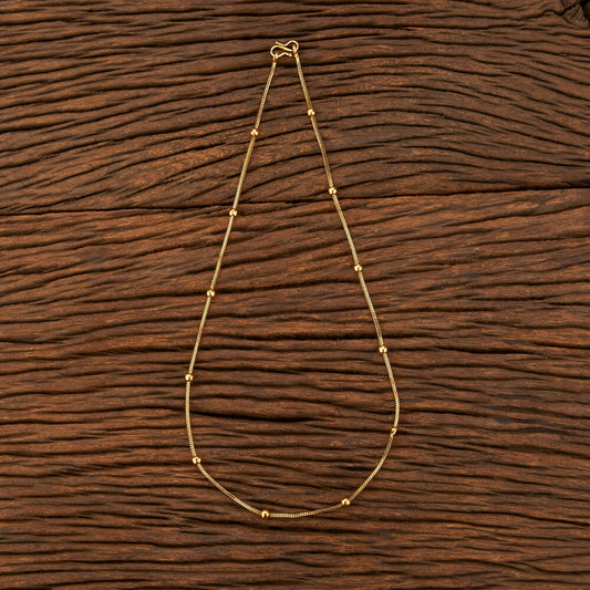 Dotted Gold Necklace