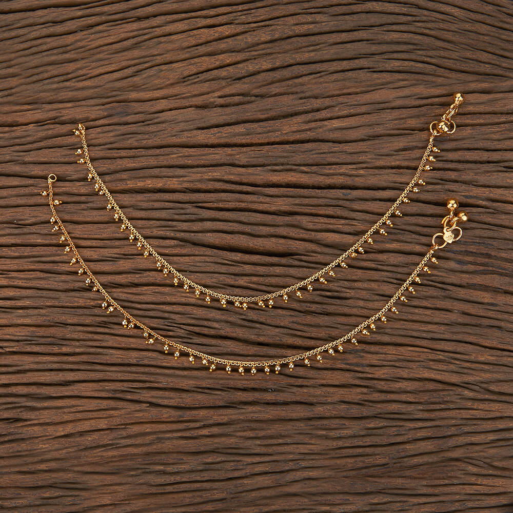 Gold Dotted Anklet