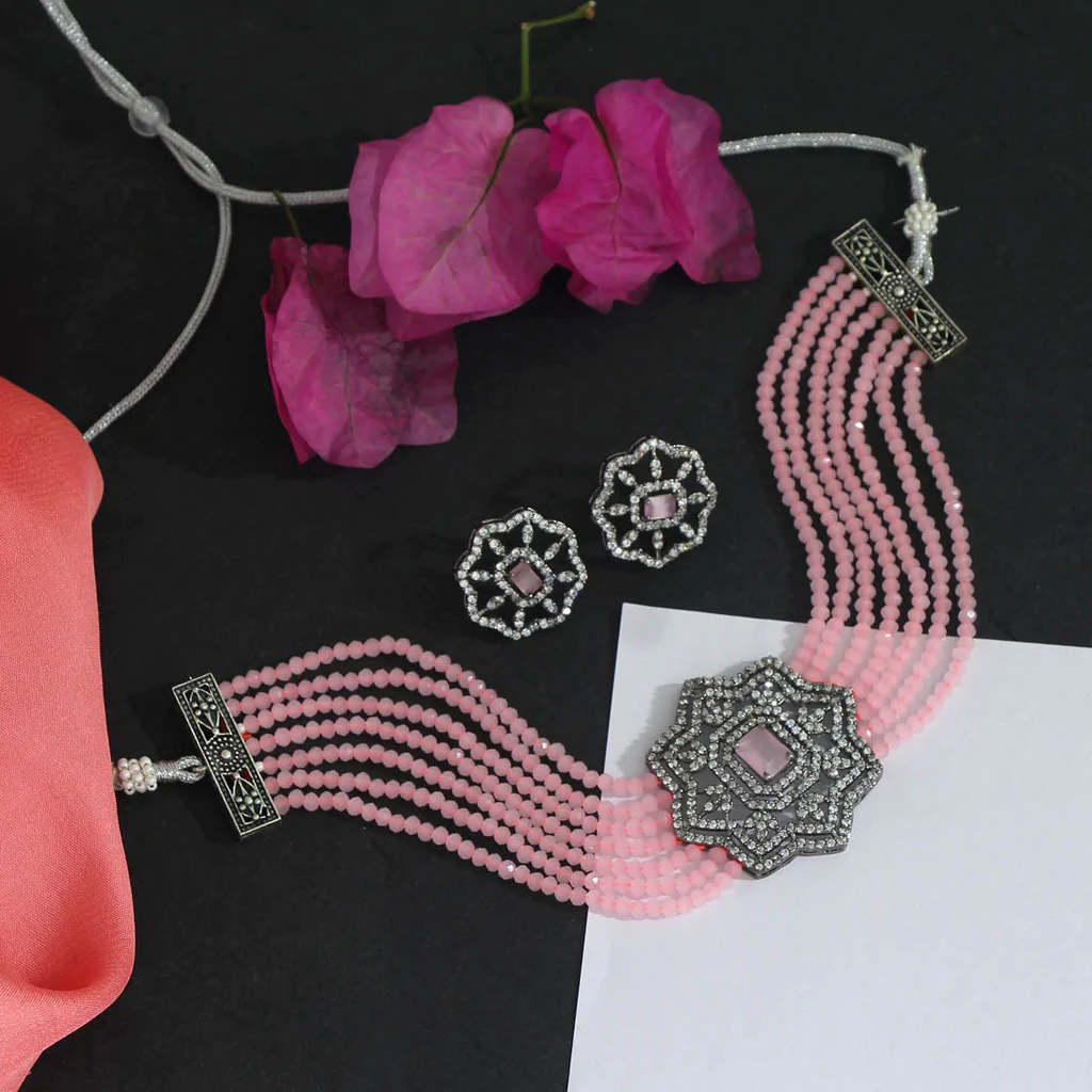 Pink Choker Set