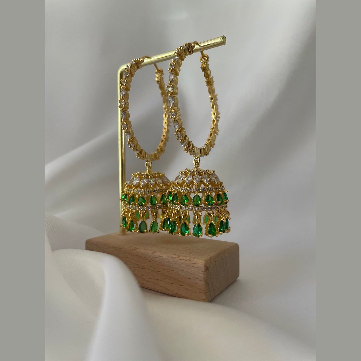 Heer Hoop Jhumke (Gold)