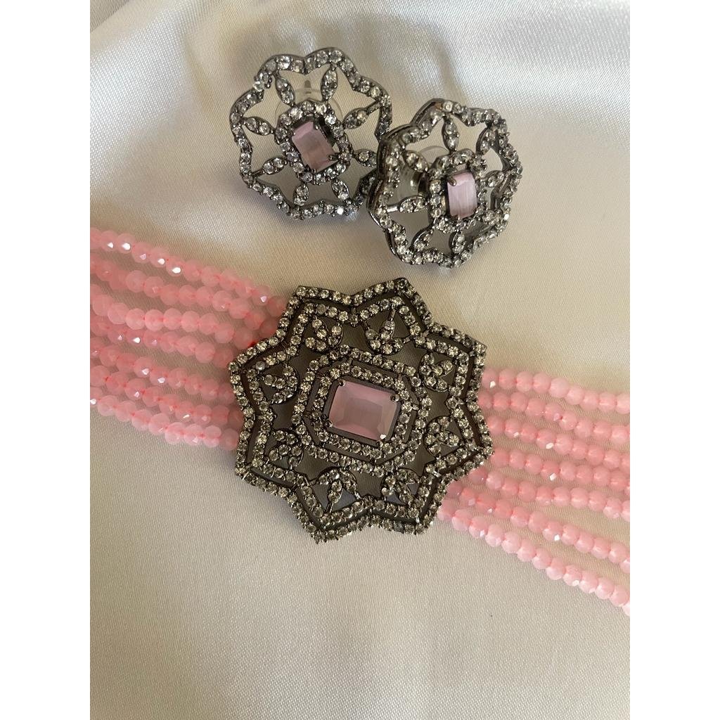 Pink Choker Set