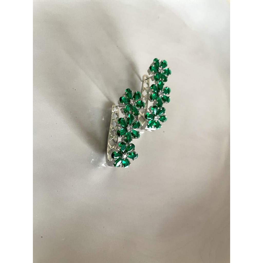 Falak Emerald Earrings