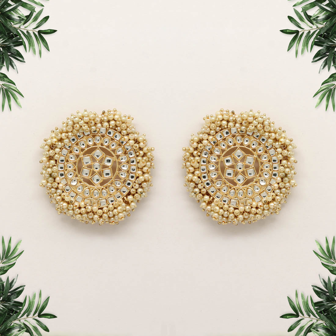 Kaira Kundan Earrings