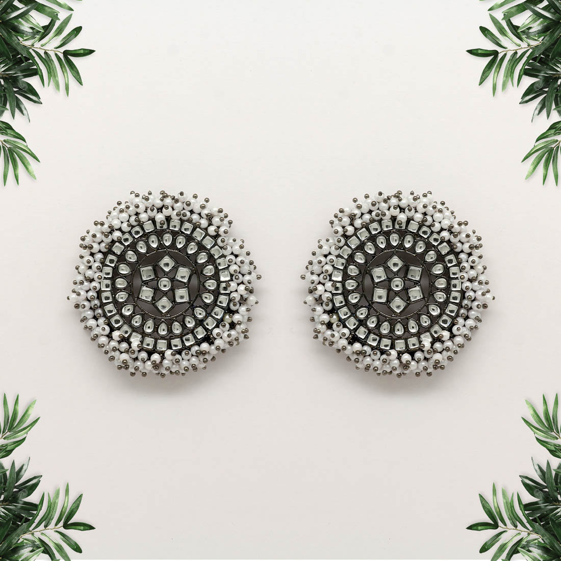 Kaira Kundan Earrings